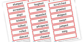 past simple verbs past tense worksheet english