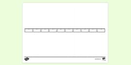 Millimetre Ruler Colouring Sheet (Teacher-Made) - Twinkl