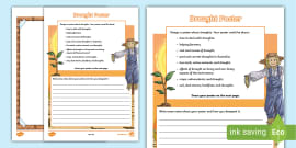 Drought Worksheet (teacher made) - Twinkl