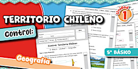 Póster XL: Mapa de Chile para niños de zonas naturales