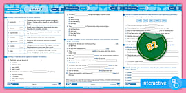 ESL Level 15 Lesson 2 Interactive Activity Sheet