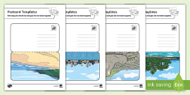 Free Postcard Templates | Writing | Primary Resources