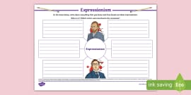 KS2 Expressionism Art Activity (teacher made) - Twinkl