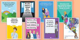 2014 National Curriculum Overview Posters Year 1 o 6 - teaching aid, poster