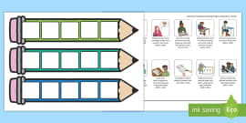 Year 1 Writing Pencil Targets Assessment Tracker - Twinkl