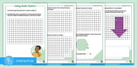 Scale Factor Display Poster (teacher made) - Twinkl