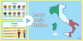 Italy Fact File - English