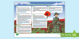 Remembrance day comprehension ks1