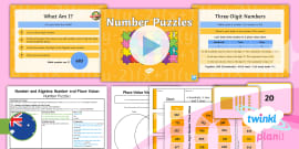 KS1 Y2 Maths Understanding Place Value Lesson Plan