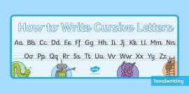 What is Cursive Handwriting? | Twinkl Teaching Wiki