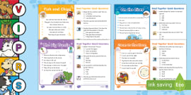 KS1 60-Second Reads Bumper Pack (teacher made) - Twinkl