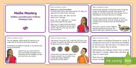 Year 6 Calculation Short Division Maths Mastery Challenge Cards - ks2 maths