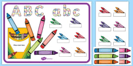 👉 Editable Coloured Pencils Labels