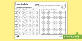 Counting in Twos Worksheet - Maths Resources - Twinkl