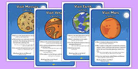 Space Passports Arabic Translation (teacher made)