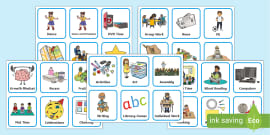 Visual Timetable Pictures | EYLF Resources | Twinkl - Twinkl