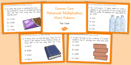 Multiplication Concentration Card Game - Math Resource
