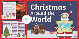 Christmas Around the World Board Game - christmas, game