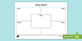 FREE! - Story Map D Worksheet (teacher made) - Twinkl