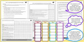 2014 National Curriculum LKS2 Years 3 and 4 Reading Assessment Target Sheet