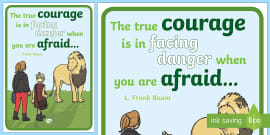 Courage Acrostic Poem Template,courage - Twinkl