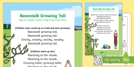 Jacks Magic Beans Song - Jack, Jack and the Beanstalk, beanstalk, nursery