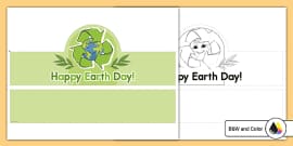 Earth Day T-shirt Design Activity