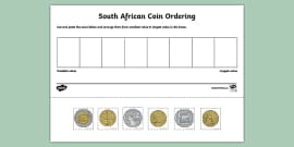 south african money worksheet notes recognition sa rand