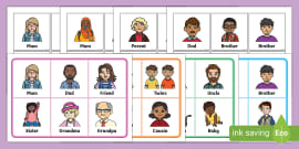 My Special People Word Mat | Twinkl | EYFS | Word Mat