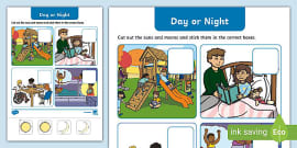 Day And Night Time Activities EYFS - Teaching Resource