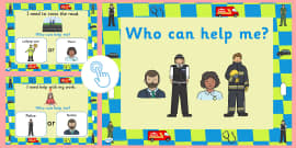 EYFS People Who Help Us Scenario Quiz - quizzes, games, eyfs