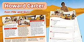 Howard Carter Fact File Template