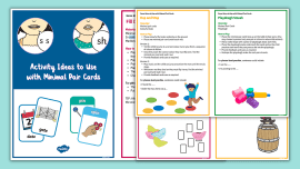 Sh And S Minimal Pair Cards Teacher Made