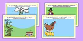 Beanstalk Leaves to Make 5 Modelling Dough Mats | Twinkl