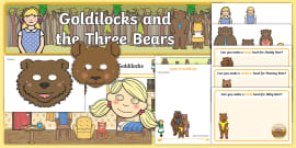 Goldilocks And The Three Bears Story Map (teacher made)