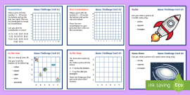 space homework grid ks1