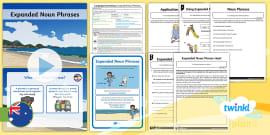 Year 2 Use Expanded Noun Phrases Lesson Ideas and Resource Pack