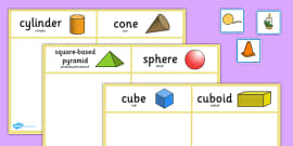 3D Shape Sorting Activity isiXhosa (teacher made) - Twinkl