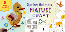 Spring Craft Activity Pack - Teaching Resource - Twinkl