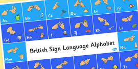 BSL Days of the Week Posters | British Sign Language
