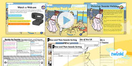 Geography: Features of the Seaside Year 2 Lesson Pack 2