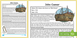 Convict Profile Worksheet (teacher made) - Twinkl