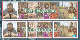 The Romans Banner - Display Materials KS2 History - Twinkl