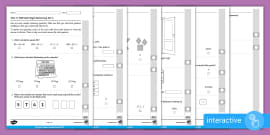 Maths Sample Test NAPLAN Resource | Twinkl (teacher made)