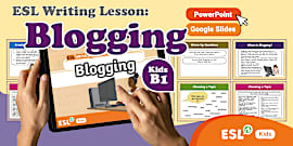 Blog Writing Lesson Pack for KS2