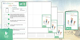 We're Going On A Bear Hunt Story Map | Cut & Stick