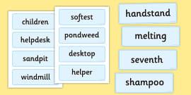 Phase 4 CCVCC Word Roll And Read Mat 1 | Twinkl - Twinkl