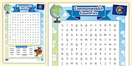 The Commonwealth Countries Map Activity | Geography | Beyond