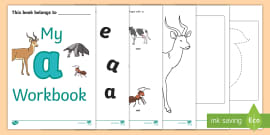 My Workbook S Uppercase (teacher Made) - Twinkl