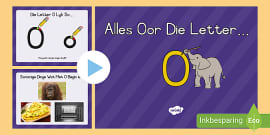 Alles Oor Die Letter A Powerpoint (teacher Made) - Twinkl